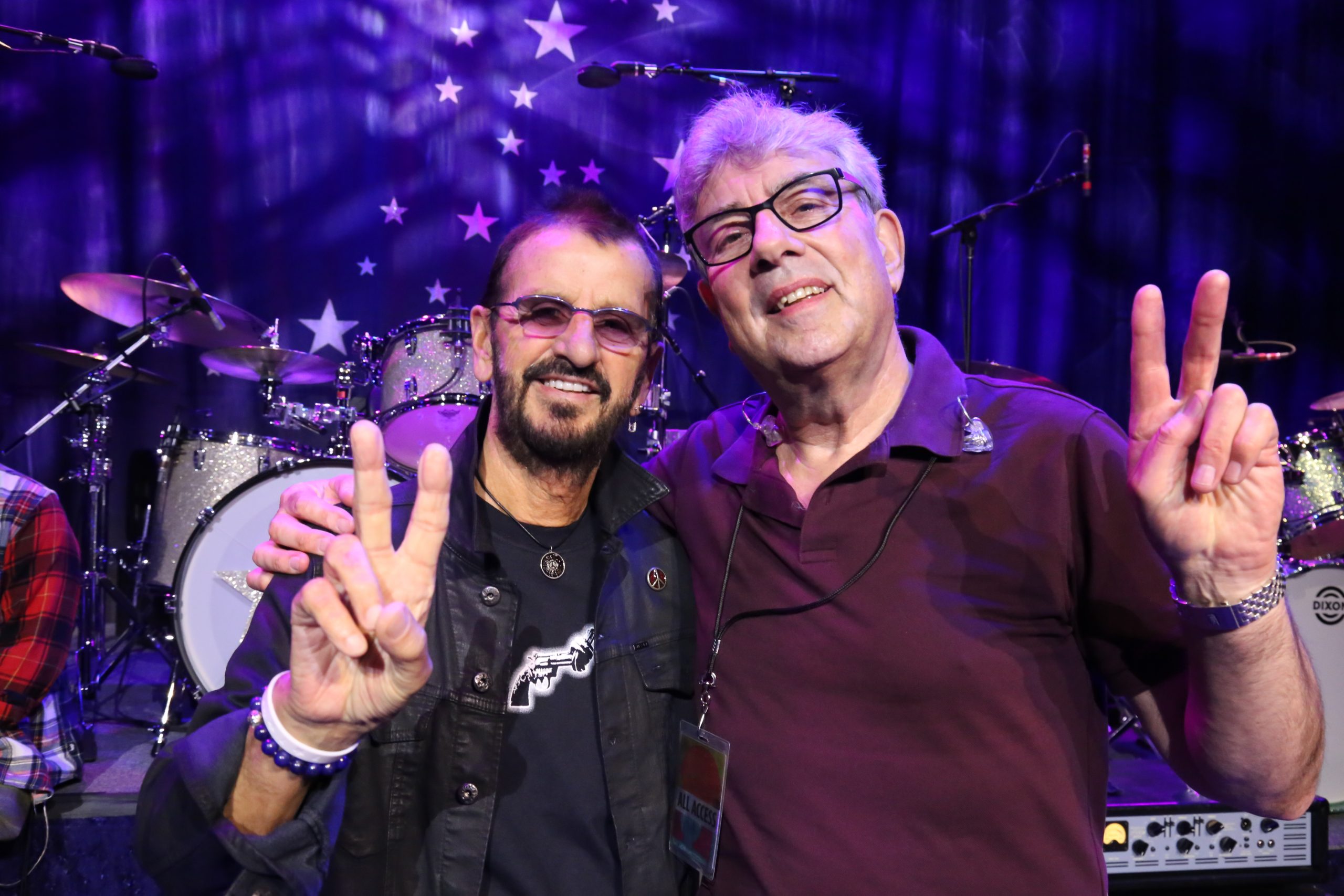 Ringo Starr and Graham Gouldman
