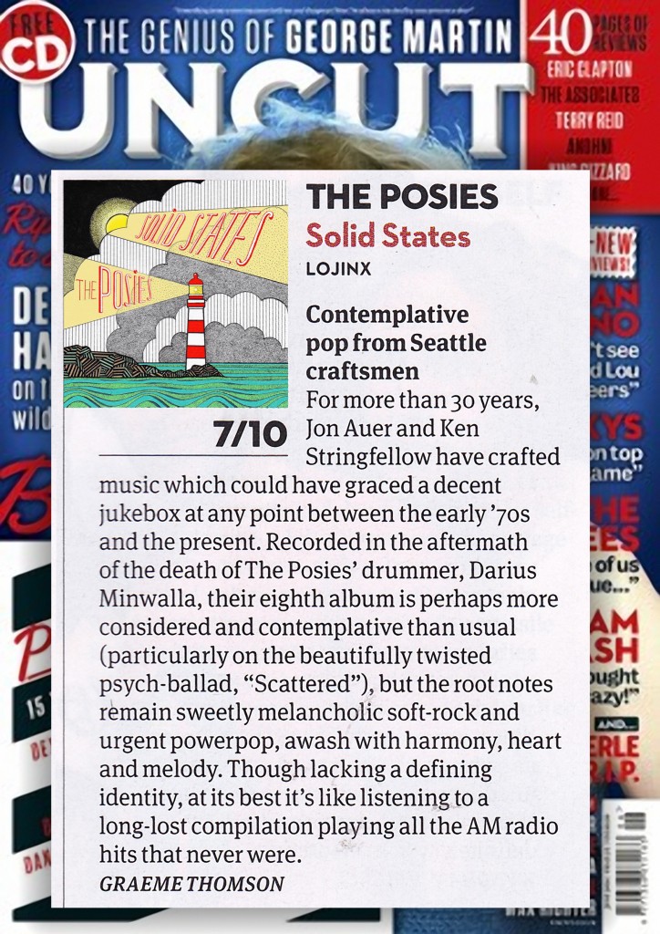 The Posies Solid States Uncut Magazine review