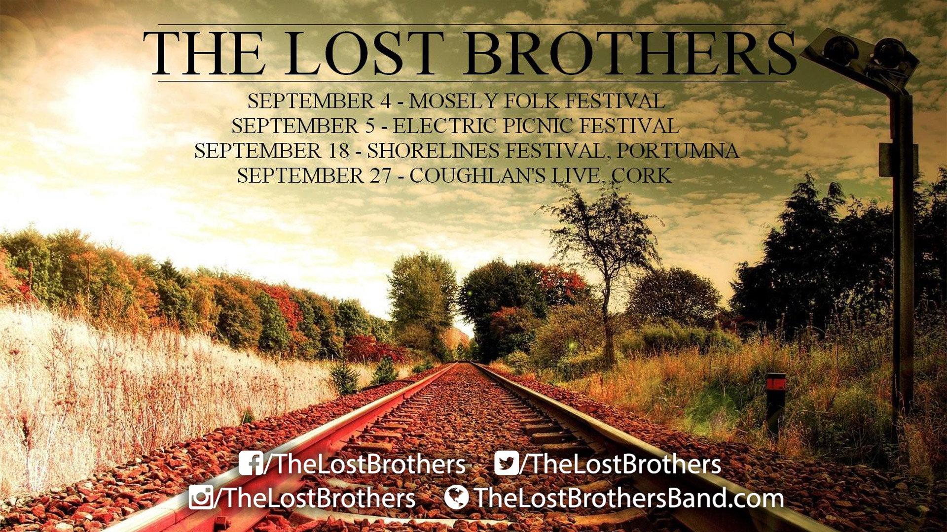 The Lost Brothers September Tour Dates