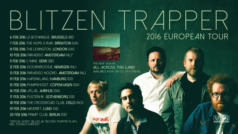 Blitzen Trapper 2016 European Tour Dates Announced