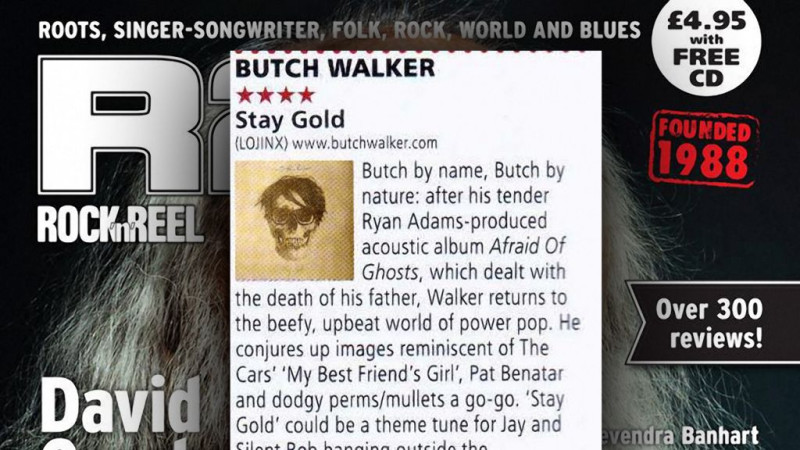 Butch Walker reviewed in R2 Magazine