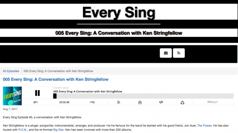 Ken Stringfellow on the Every Sing Podcast