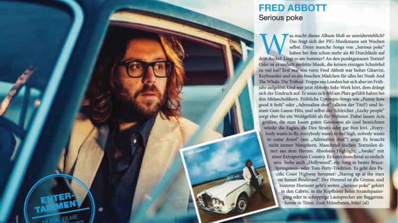 Fred Abbott in Stuttgart Magazine