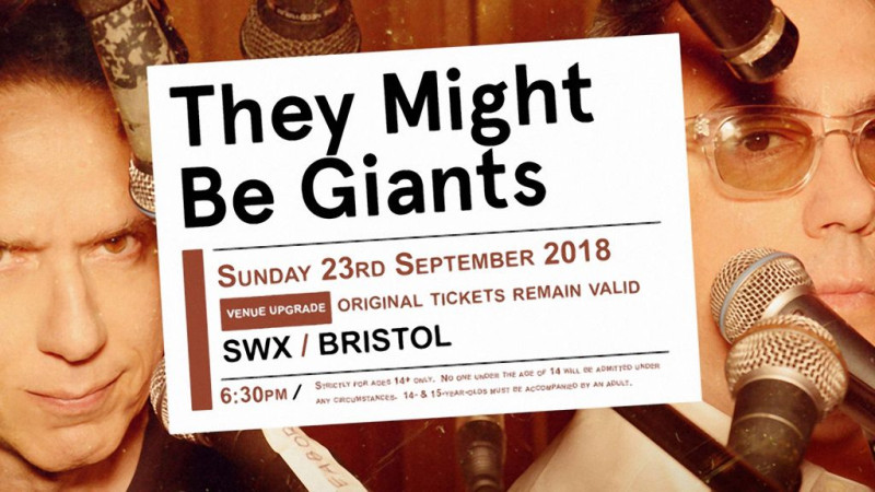 They Might Be Giants Bristol venue upgrade