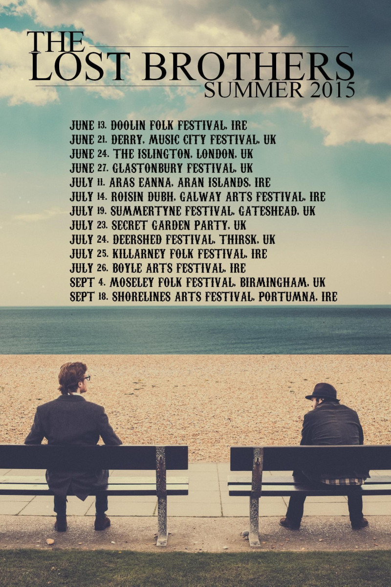 The Lost Brothers Summer 2015 Tour Dates